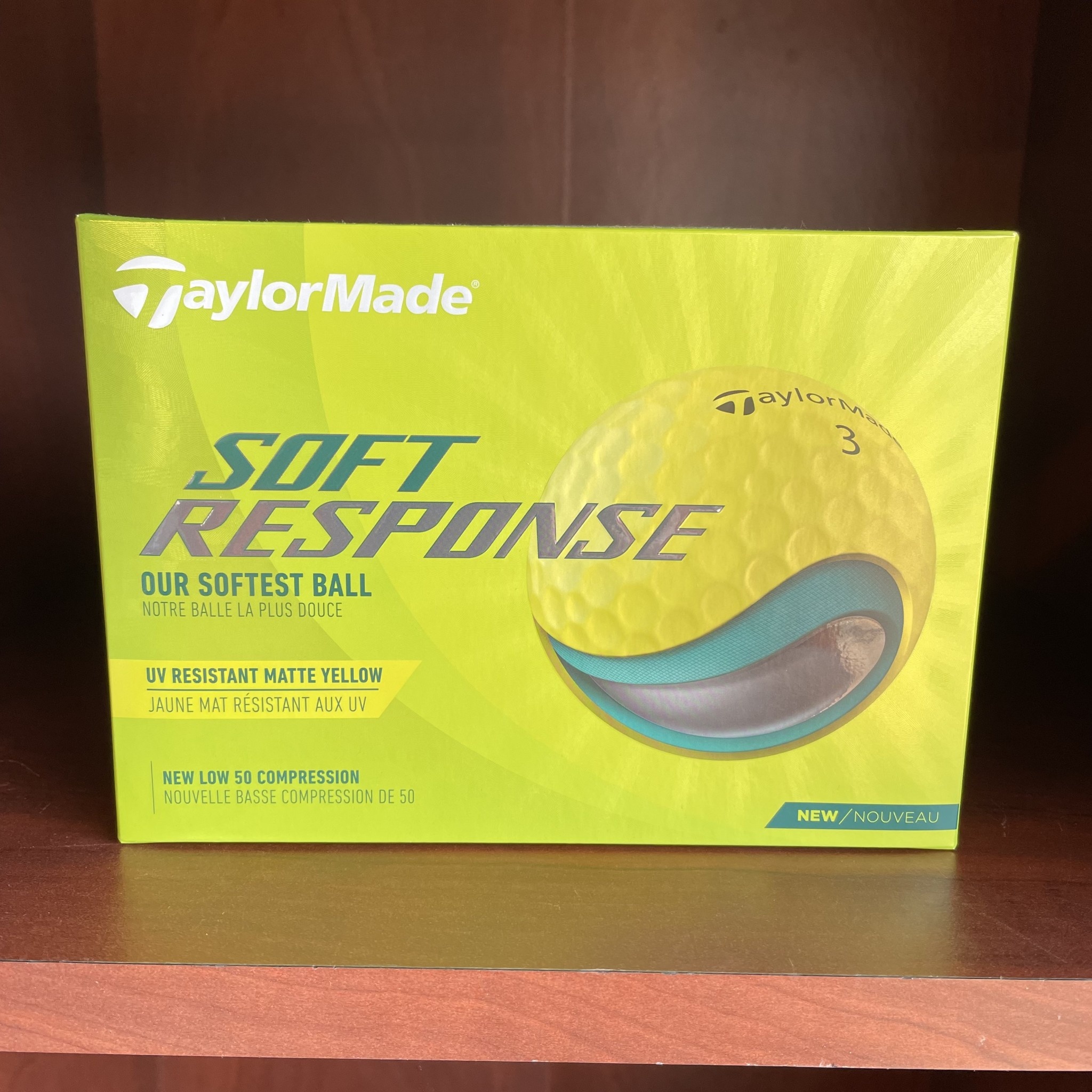Taylor Made Golf Balls, Soft Response Yellow Real McCoy Golf