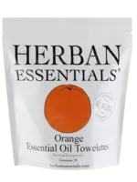 Herban Essentials Orange Towelettes (20 count)