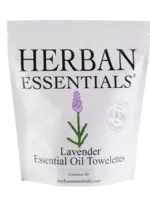 Herban Essentials Lavender Towelettes (20 count)