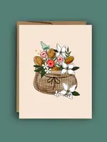 Amanda Holden Designs Idaho Potato Flower Card