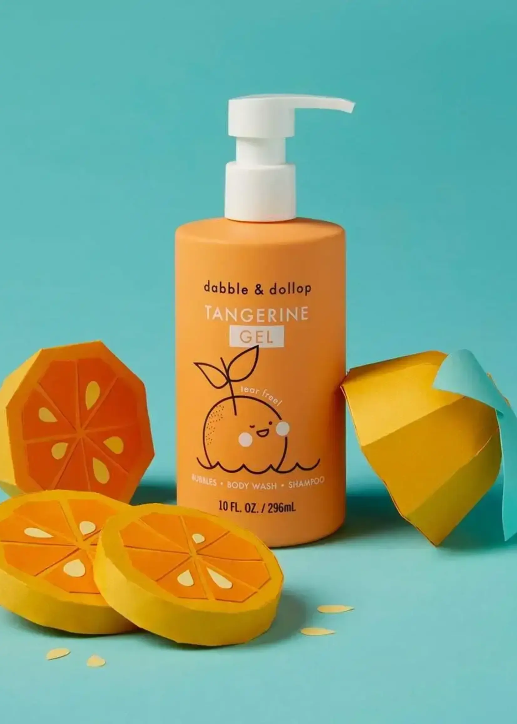 Dabble and Dollop Tangerine Shampoo, Bubble Bath & Body Wash