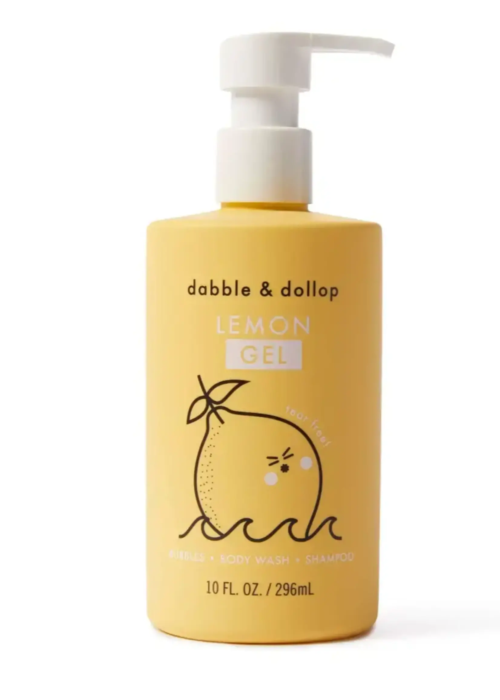 Dabble and Dollop Lemon Shampoo, Bubble Bath & Body Wash