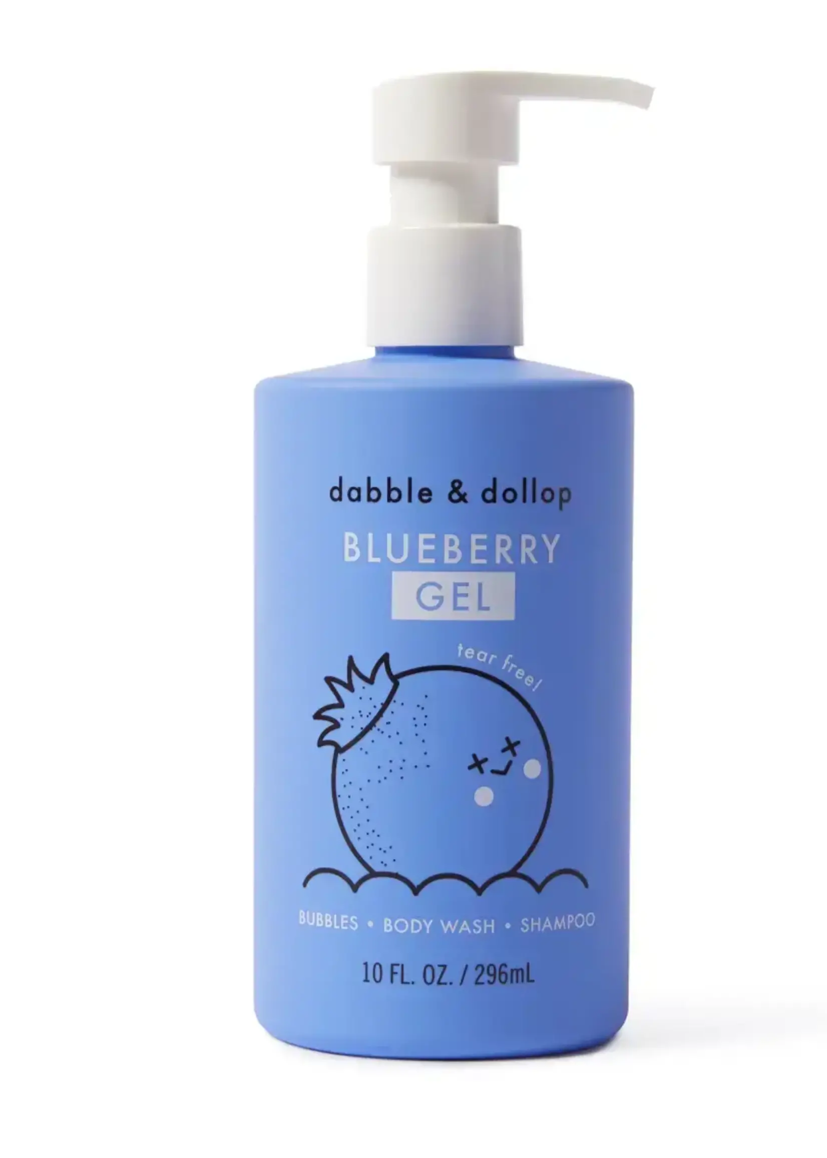 Dabble and Dollop Blueberry Shampoo, Bubble Bath & Body Wash