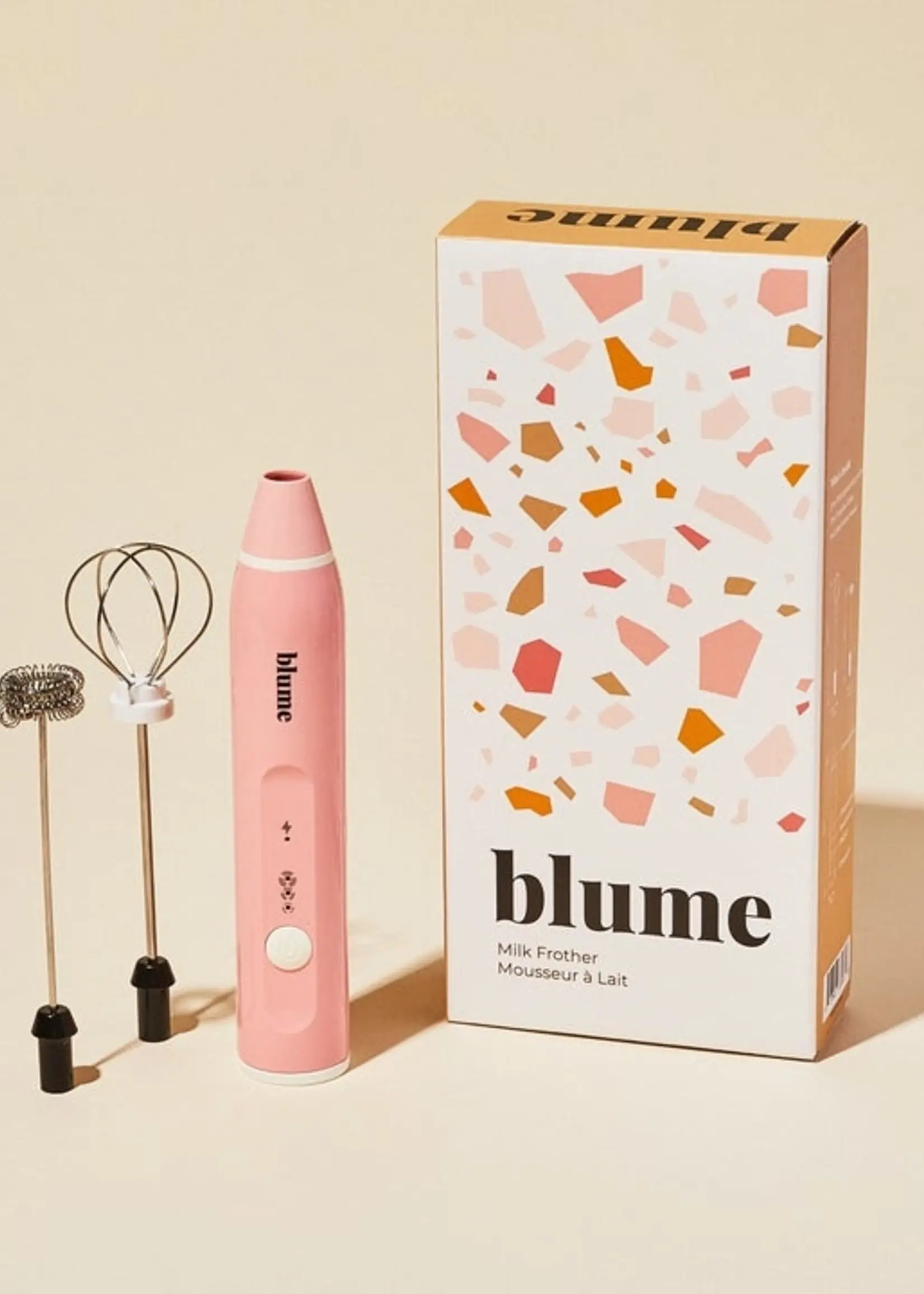 Blume Milk Frother Pink