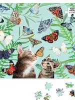 Greenbox Art Butterfly And Kitten Friends by Cathy Walters Puzzle (RTS)