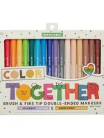 Ooly Ooly Color Together Markers - Set of 18