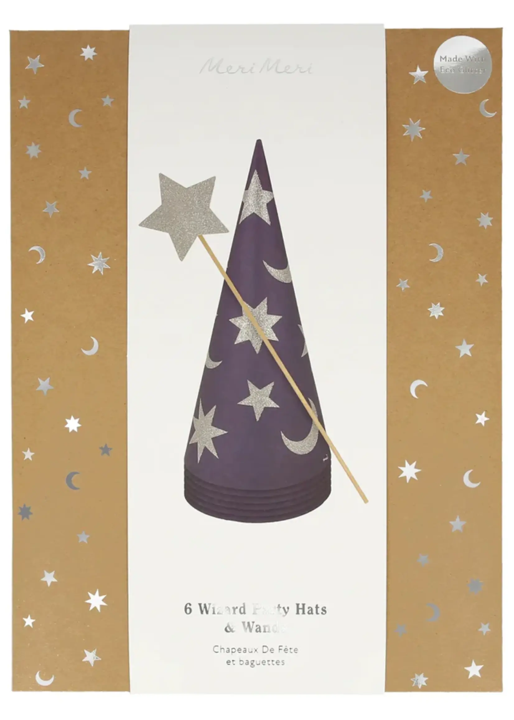 Meri Meri Wizard Party Hats & Wands