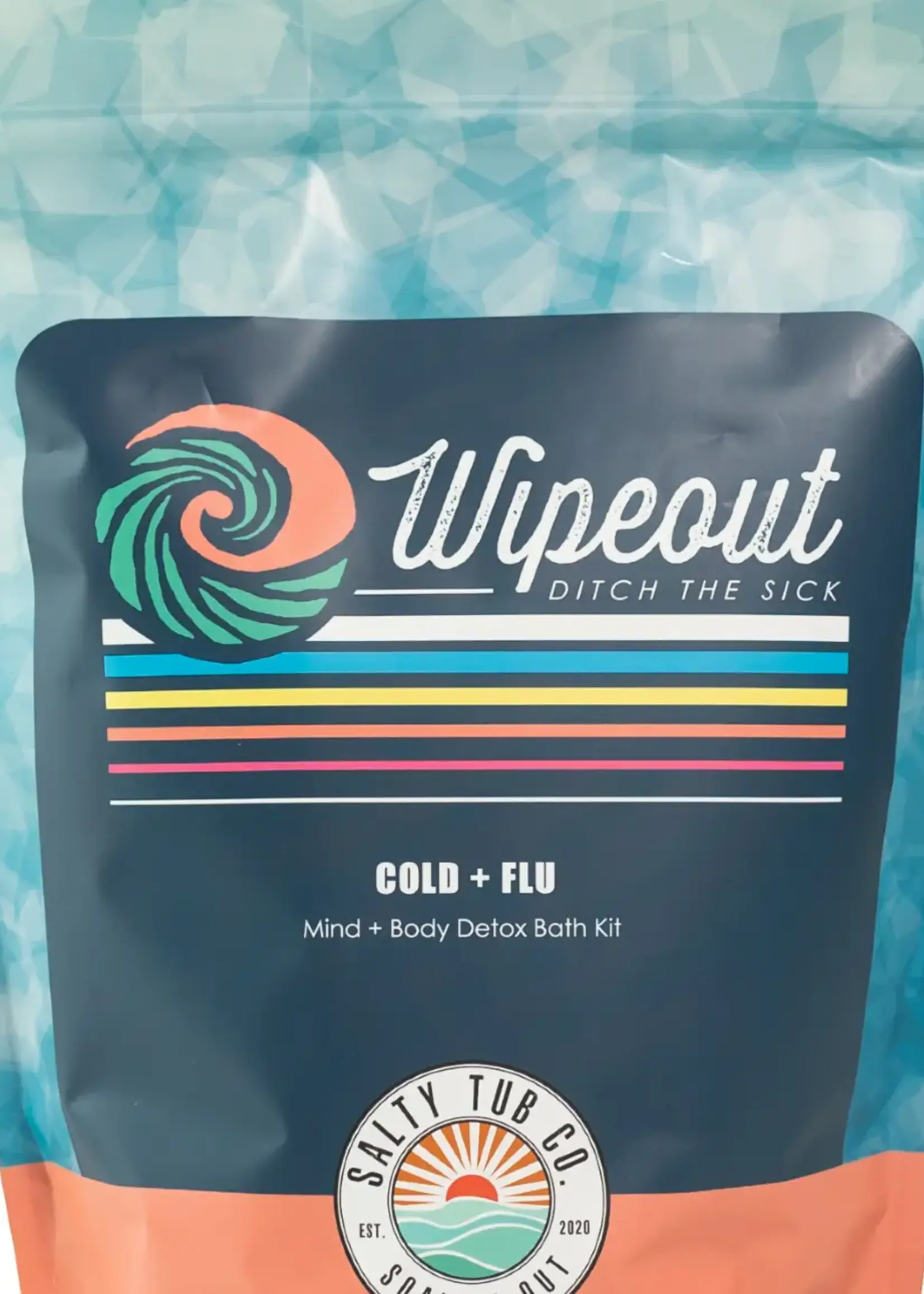 Salty Tub Co. Wipeout Cold + Flu Bath Kit