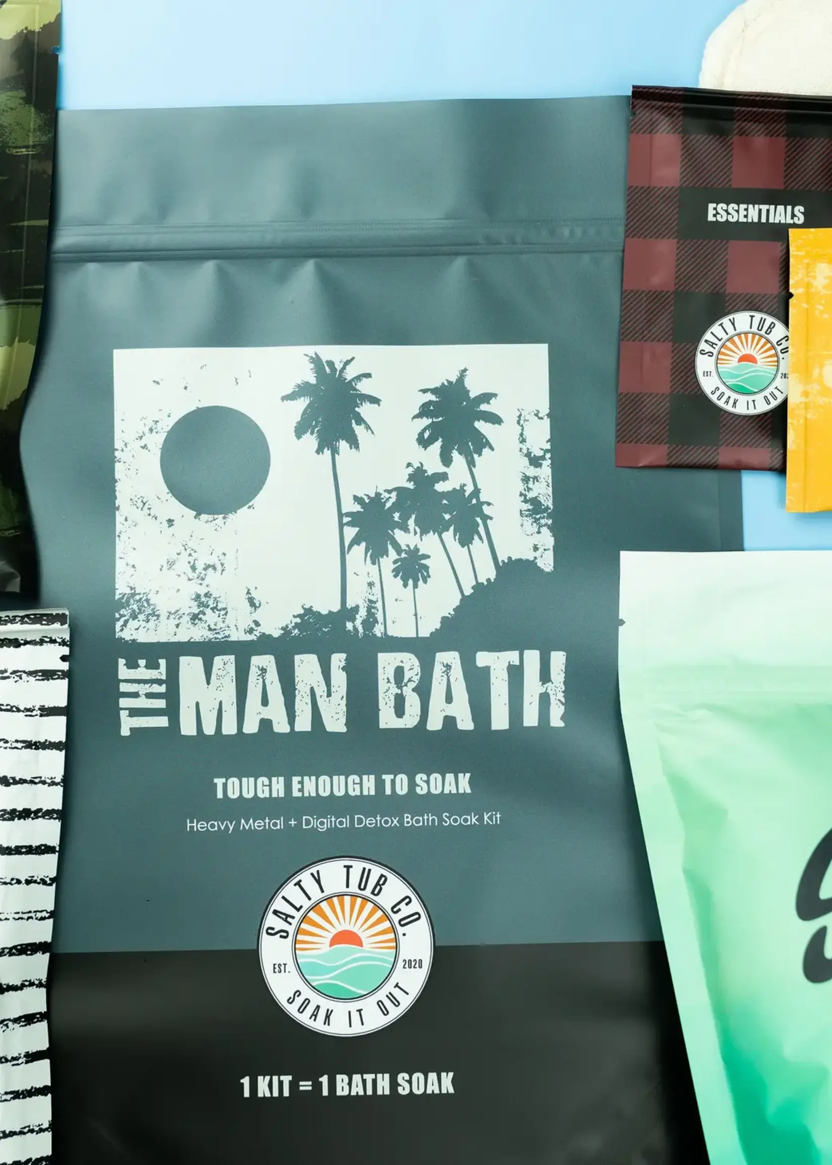 Salty Tub Co. The Man Detox Bath Kit