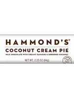 Hammond's Candy Coconut Cream Pie Milk Chocolate Bar