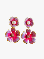 The Pink Reef Color Drop in Mauve Pearl Earring