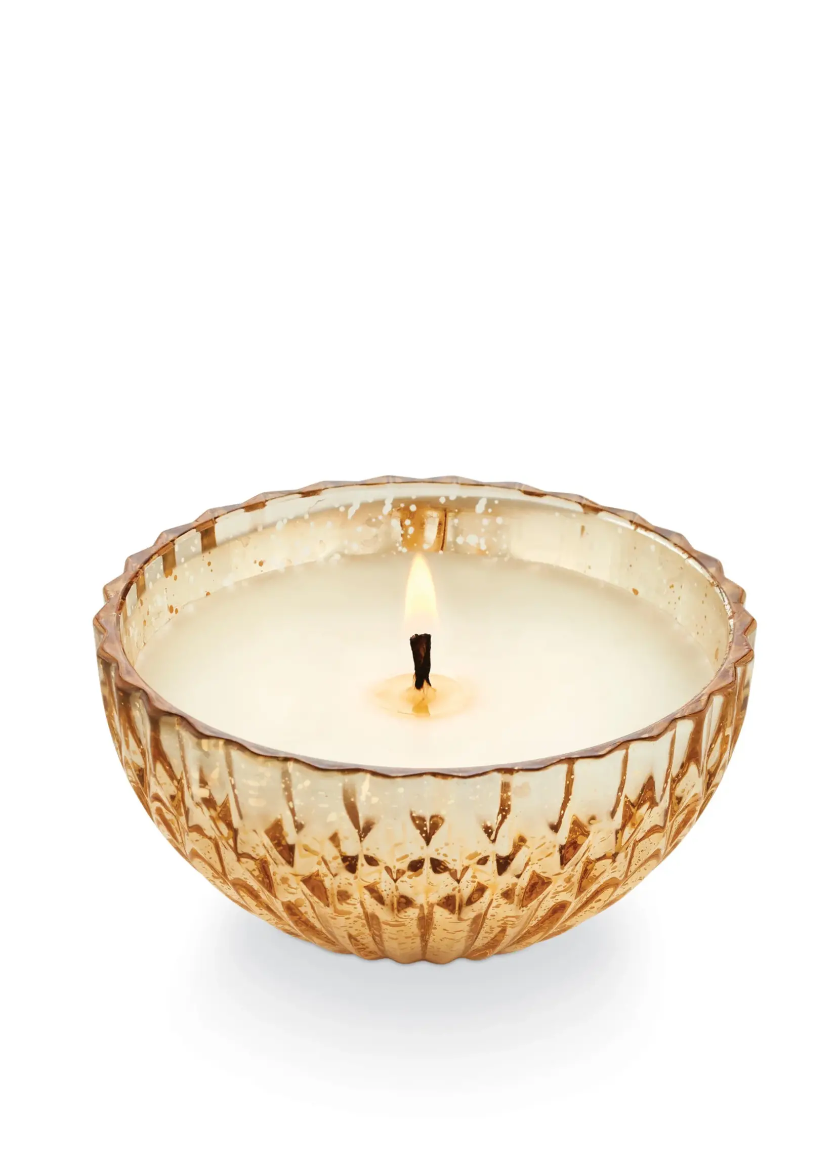 Winter White Mercury Ornament Candle