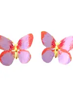 Butterfly Lavender and Coral