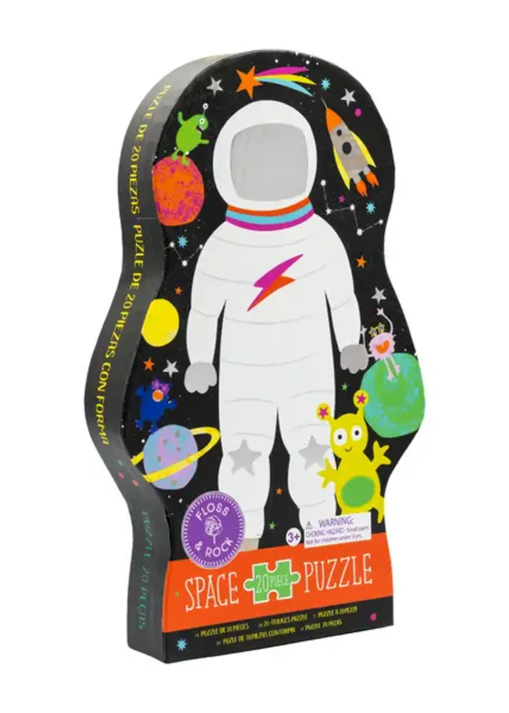 Floss and Rock Space 20pc "Alien" Shaped Jigsaw with Shaped Box