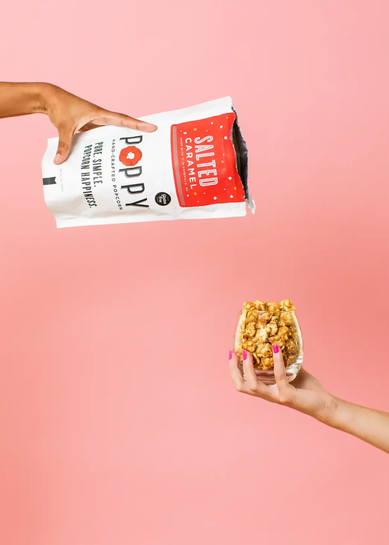 Poppy Handcrafted Popcorn Salted Caramel Popcorn