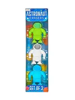 Ooly Astronaut Erasers - Set of 3