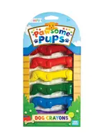 Ooly Pawsome Pups Dog Crayons - Set of 6