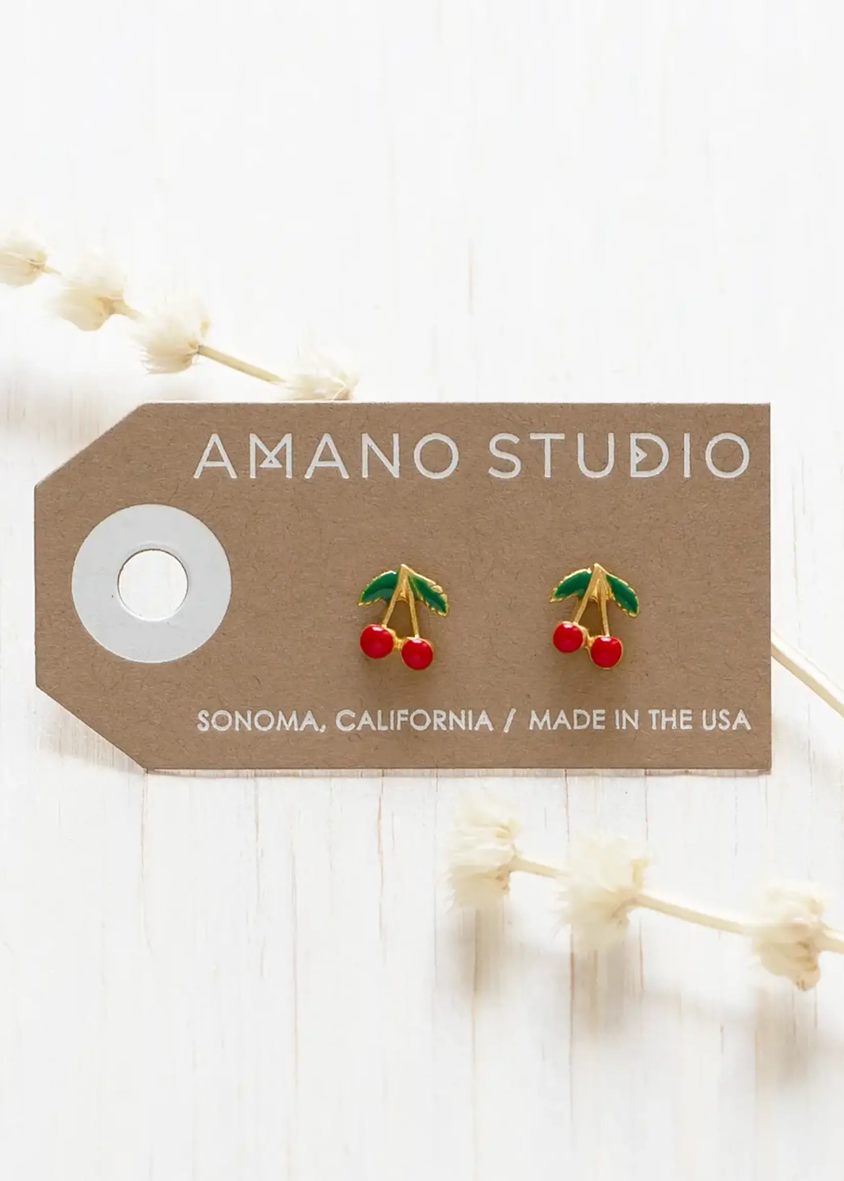 Amano Studio Cherry Stud Earrings