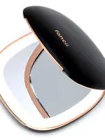 Fancii Mila Rechargeable Compact Mirror Black