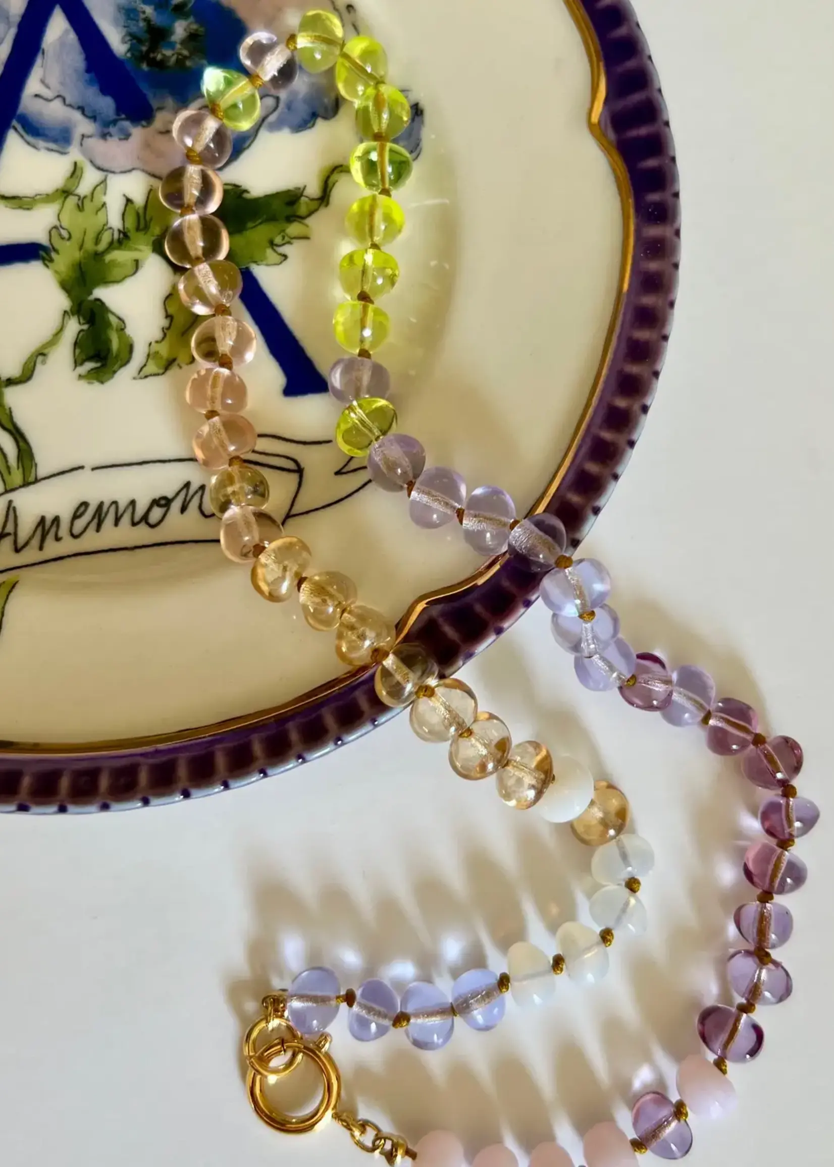 Sandrine France Studio Summer Baubles Multi Necklace
