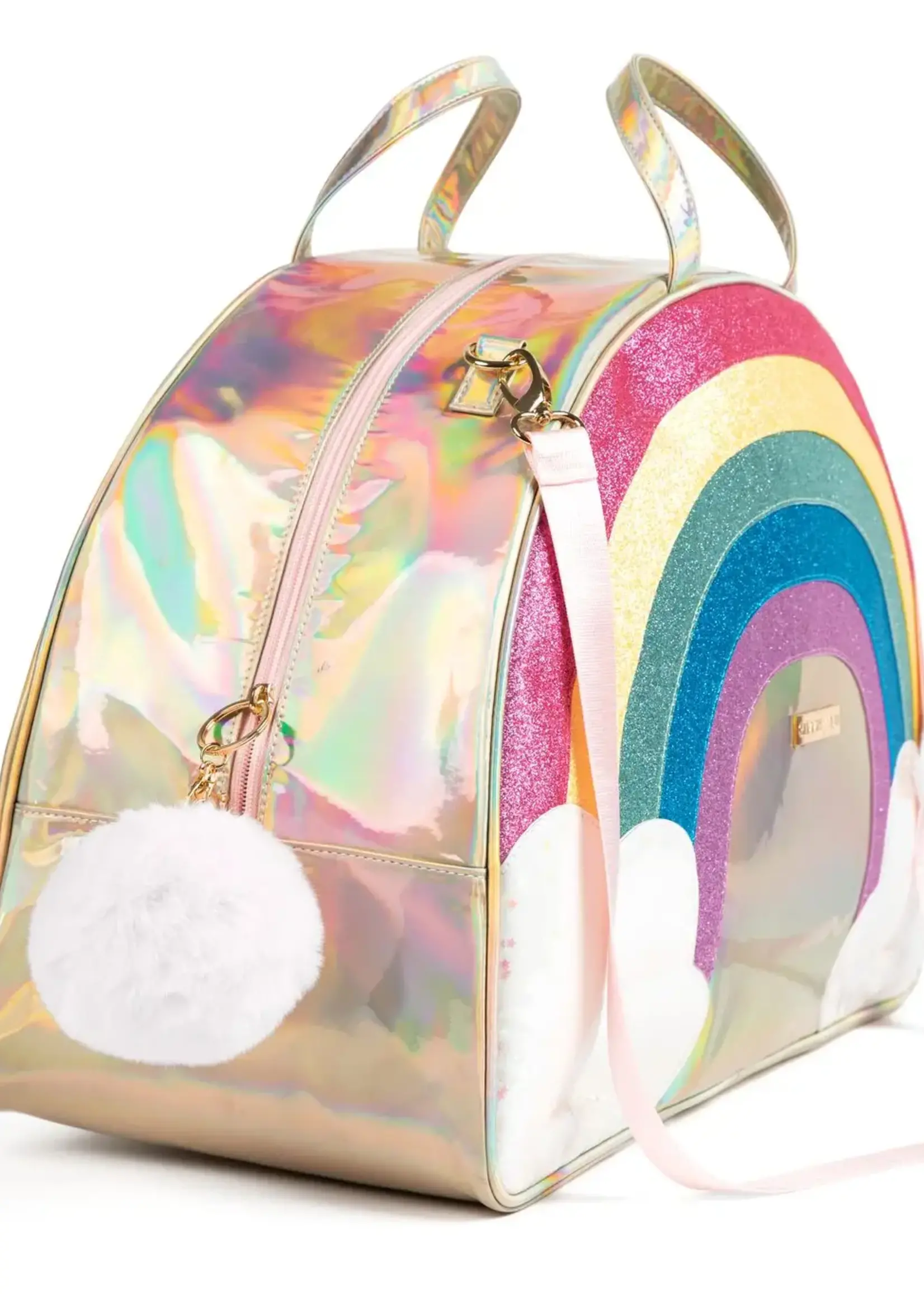 Glimmer Wish Unicorn Rainbow Overnight Bag