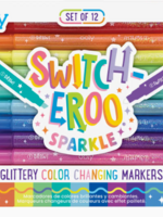 Ooly Switch-Eroo Sparkle Glittery Color Changing Markers