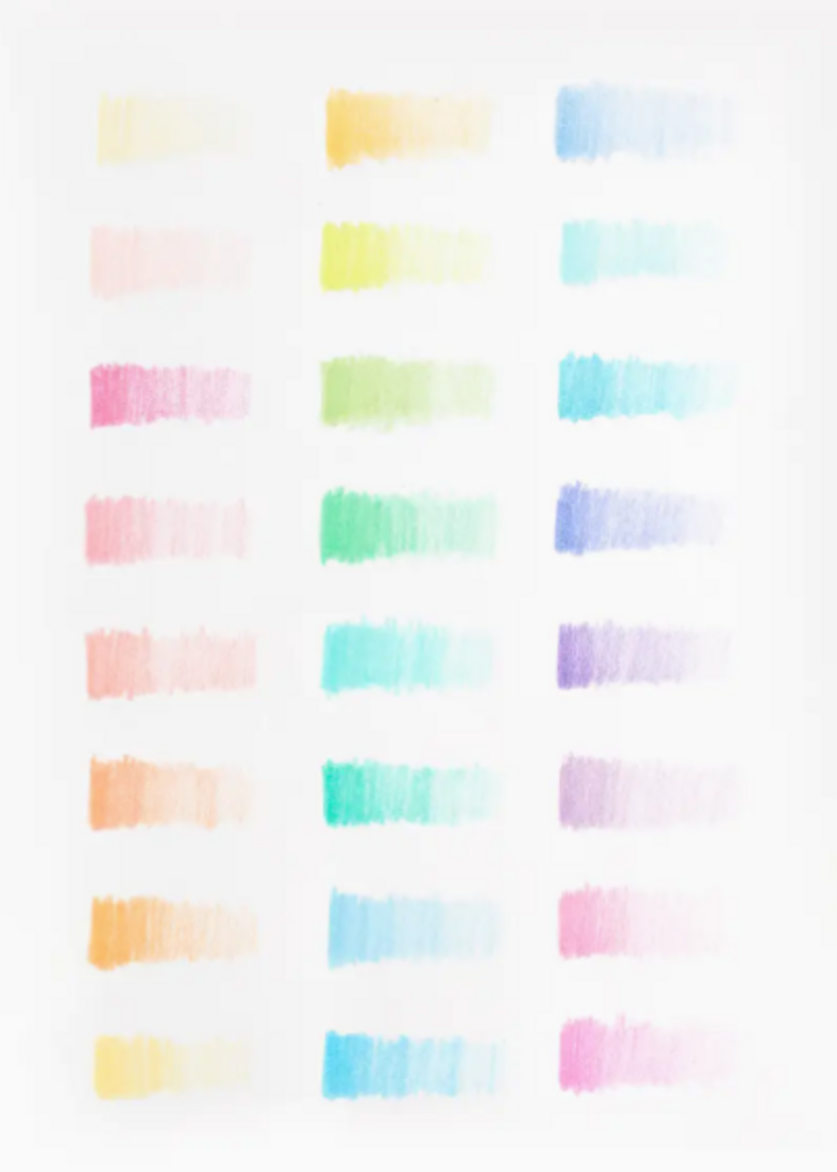 Ooly Pastel Hues Colored Pencils - Set of 24