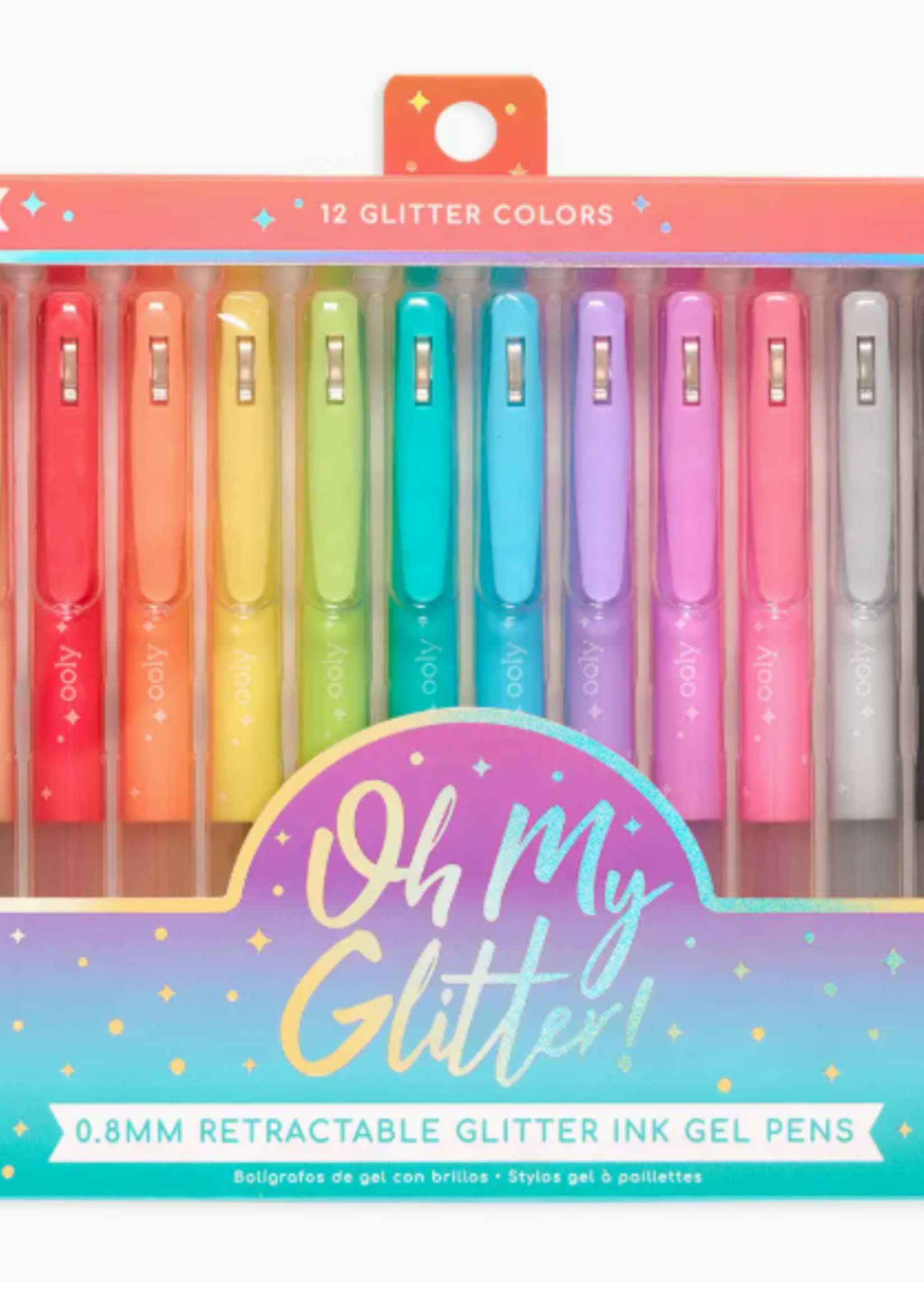 Ooly Oh My Glitter! Retractable Glitter Gel Pens