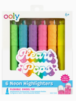 Ooly Heart Pops: Neon Highlighters (Set of 6)