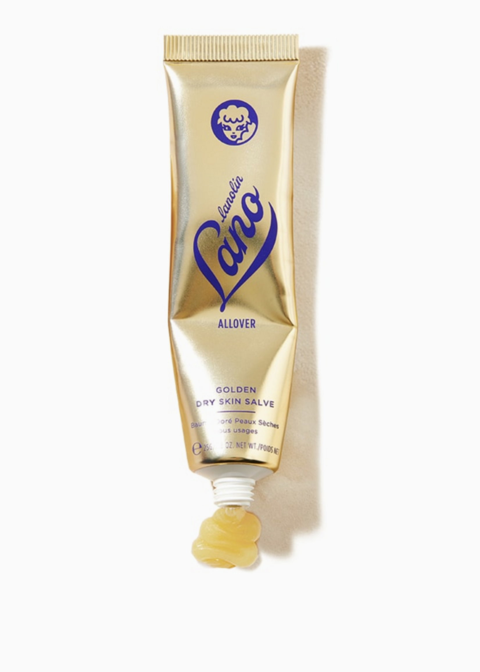 Lanolips Golden Dry Skin Miracle Salve