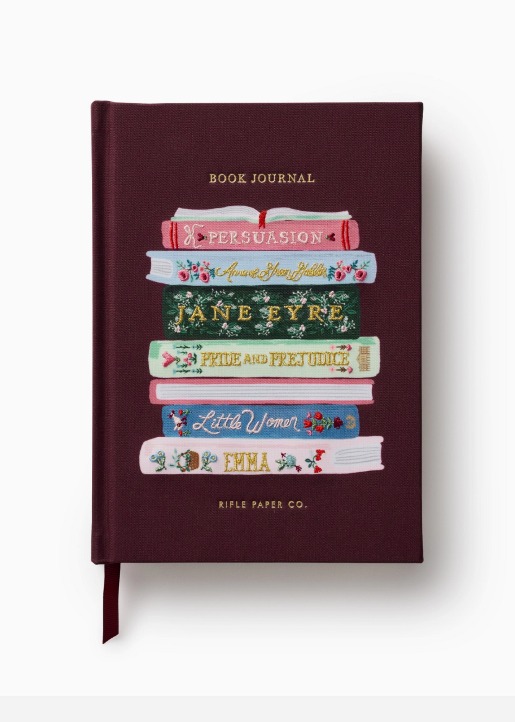Rifle Paper Co. Ladies Night Book Club Embroidered Book Journal