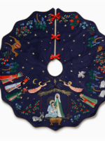 Rifle Paper Co. Nativity Embroidered Tree Skirt