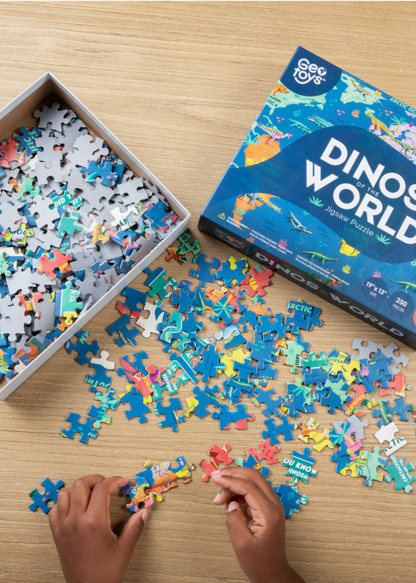 Geotoys Dinos of the World Puzzle