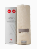 VOLO Volo Hero Hair Towel- Pebble Luxe Tube  Salt White