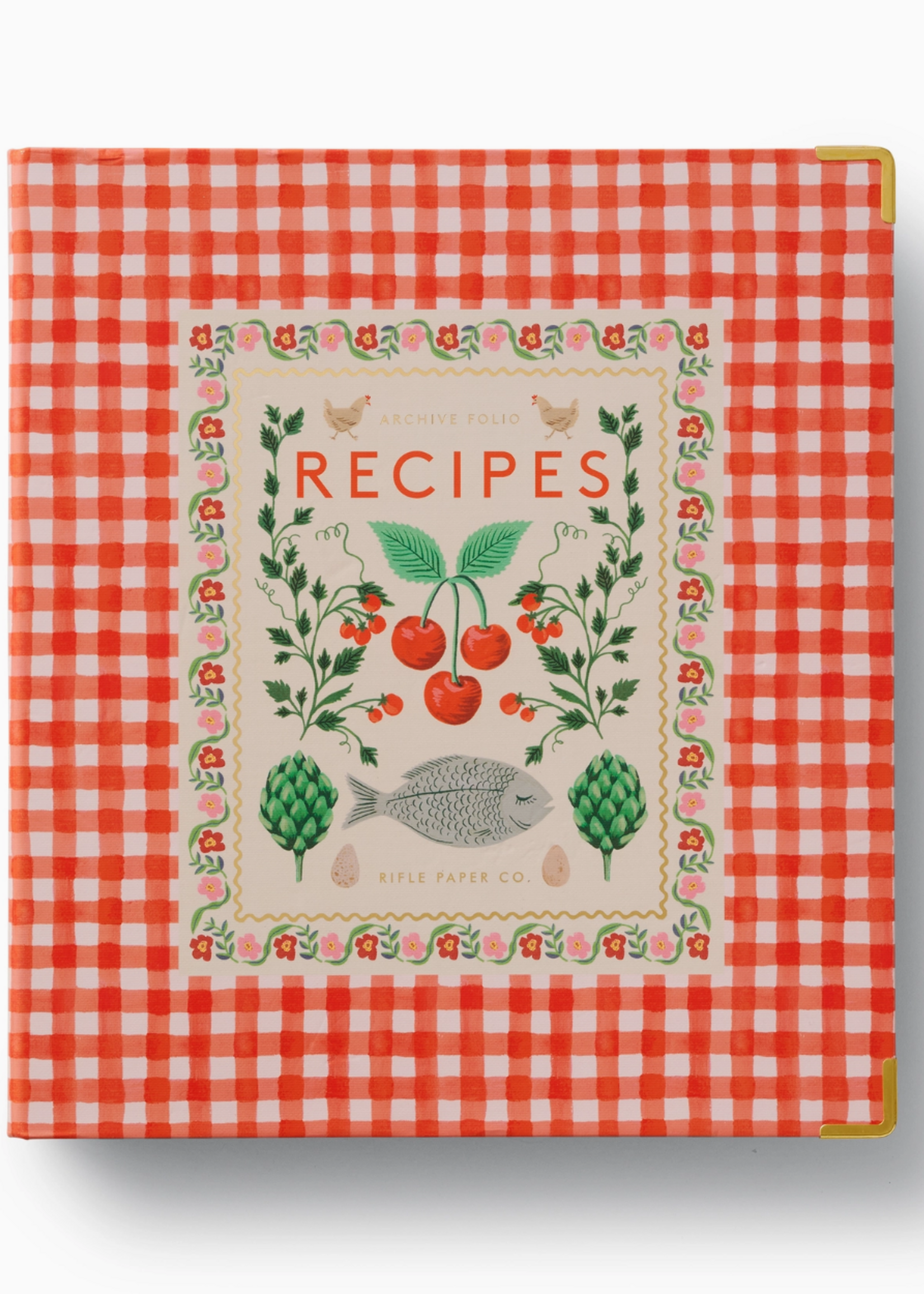 Rifle Paper Co. Cherry Farm Recipe Binder