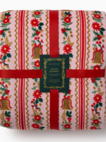 Rifle Paper Co. Holly Jolly Fleece Blanket