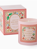 Rifle Paper Co. Holly Jolly Nutcracker Holiday 9oz Glass Candle