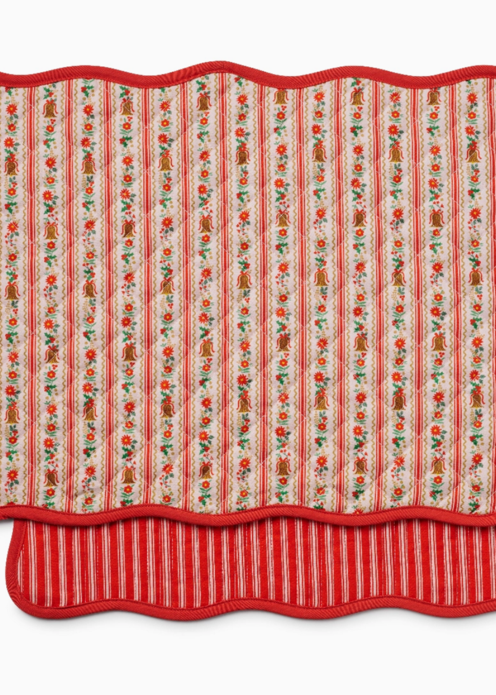 Rifle Paper Co. Holly Jolly Quilteed Cotton Placemats,