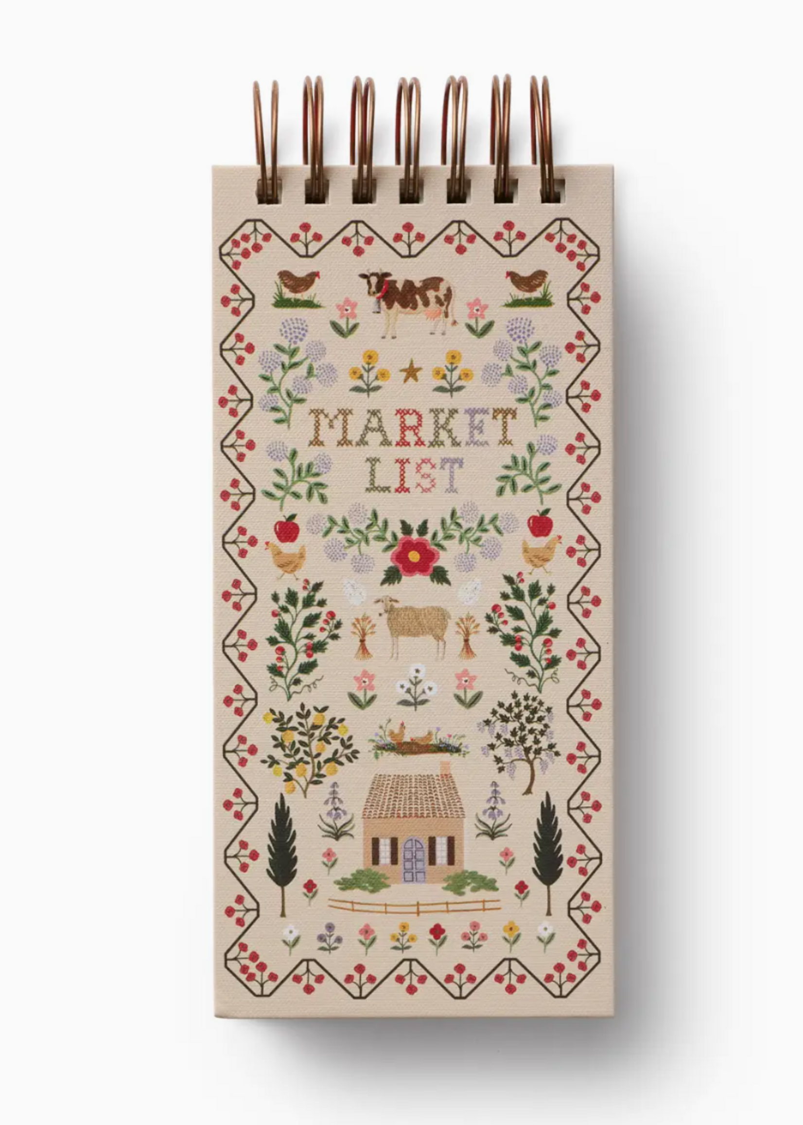 Rifle Paper Co. Home Sweet Home Spiral Market List