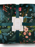 Rifle Paper Co. Peacock Fleece Blanket