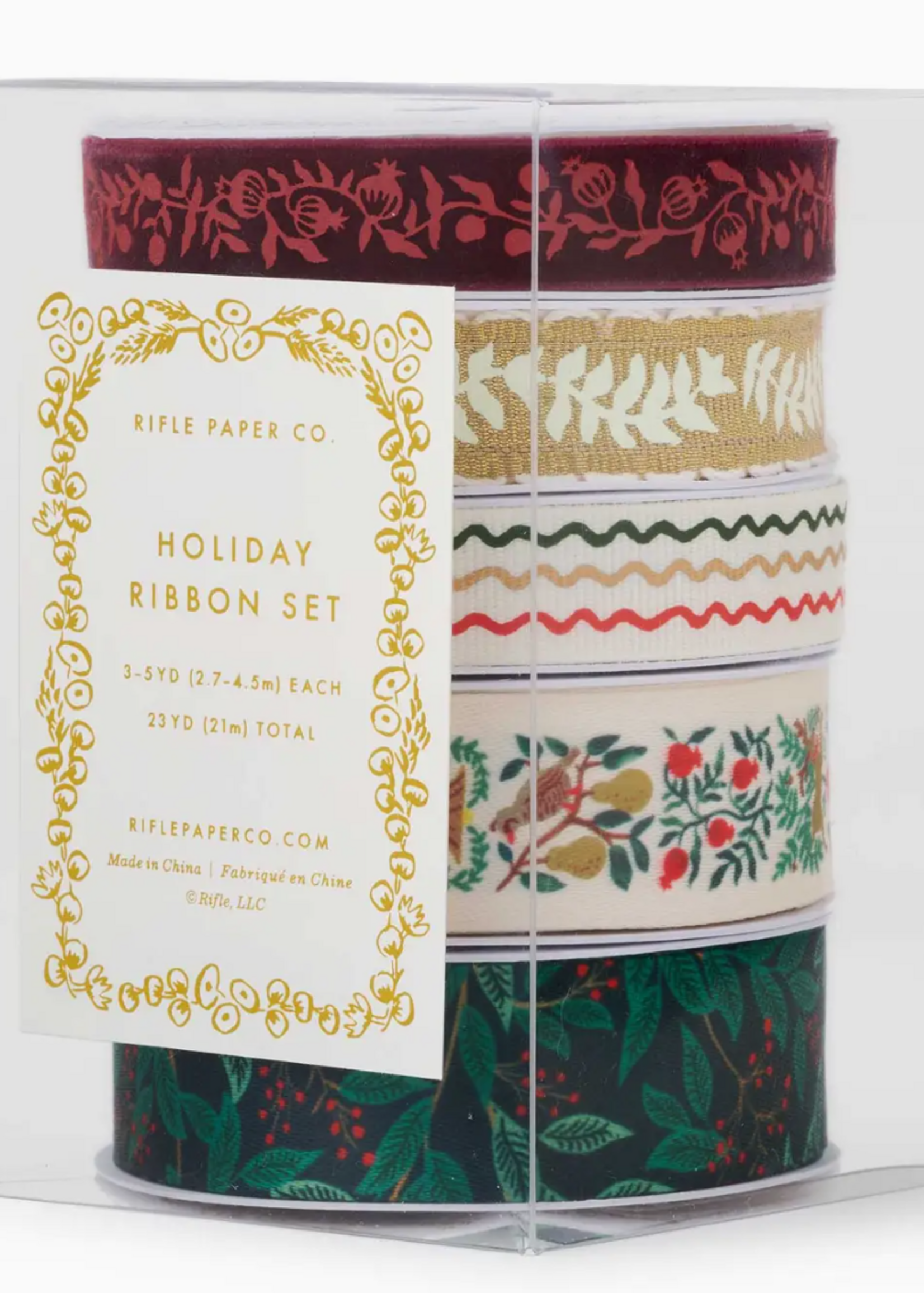 Rifle Paper Co. Willowberry Ribbon Set of 5