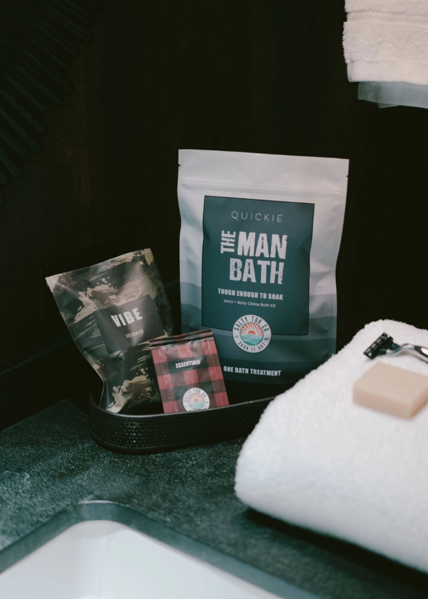 Salty Tub Co. Salty Tub - Quickie Man Bath
