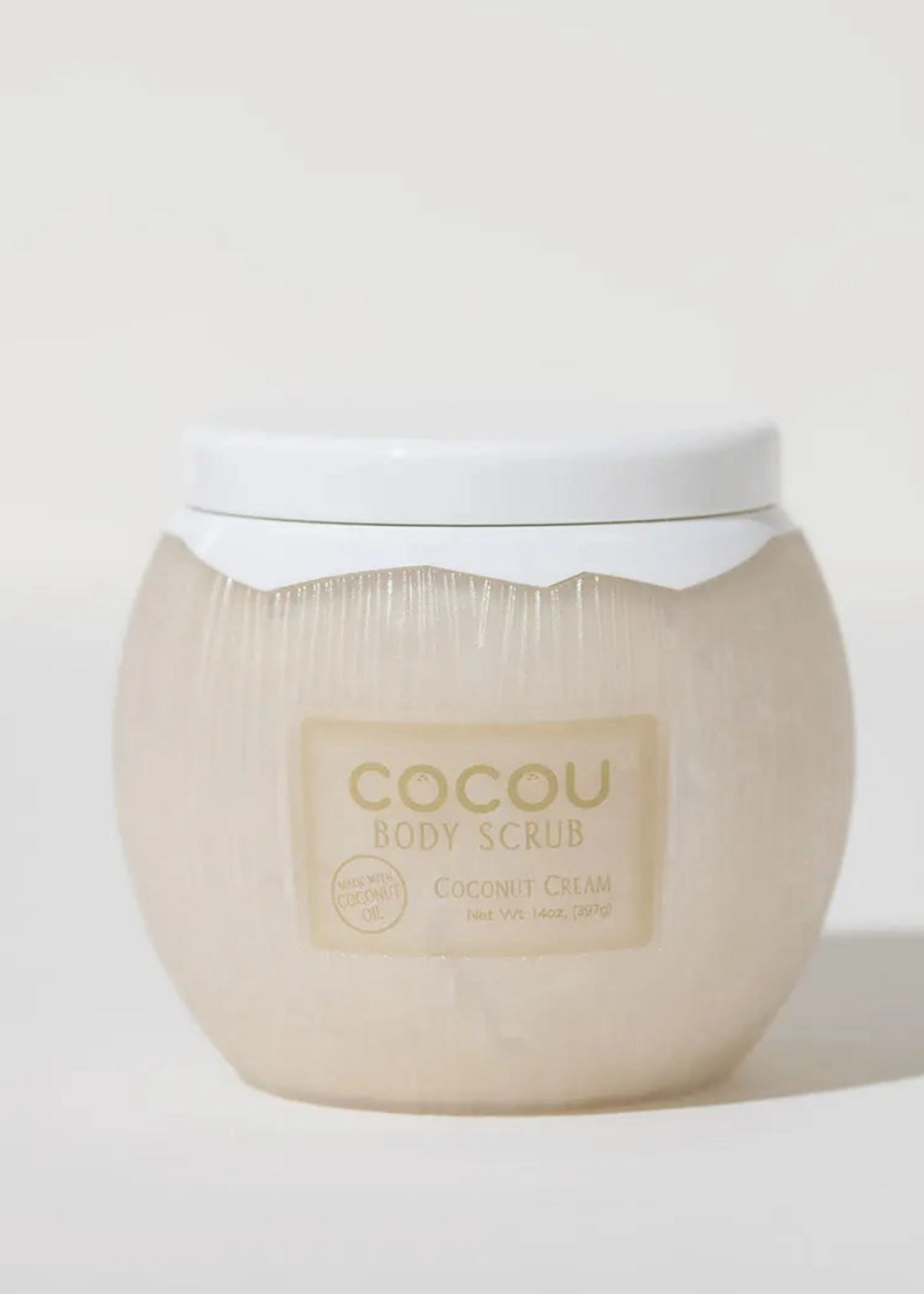 Cocou Coconut Cream Body Scrub 14oz
