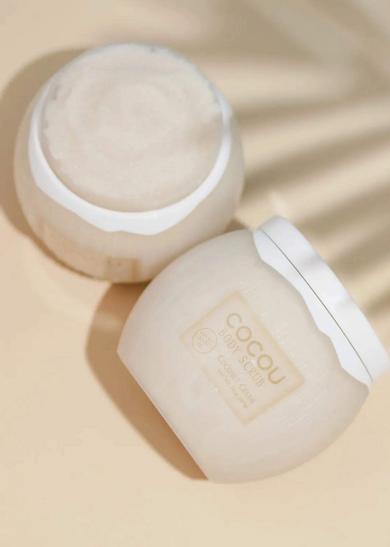 Cocou Coconut Cream Body Scrub 14oz