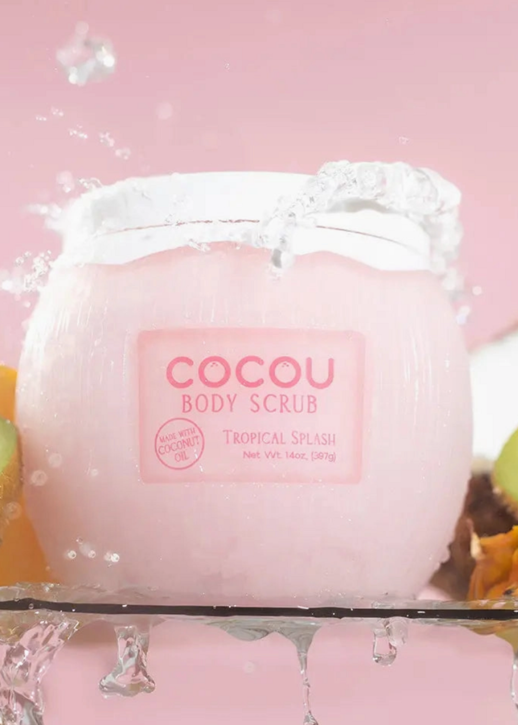 Cocou Tropical Splash Body Scrub 14oz