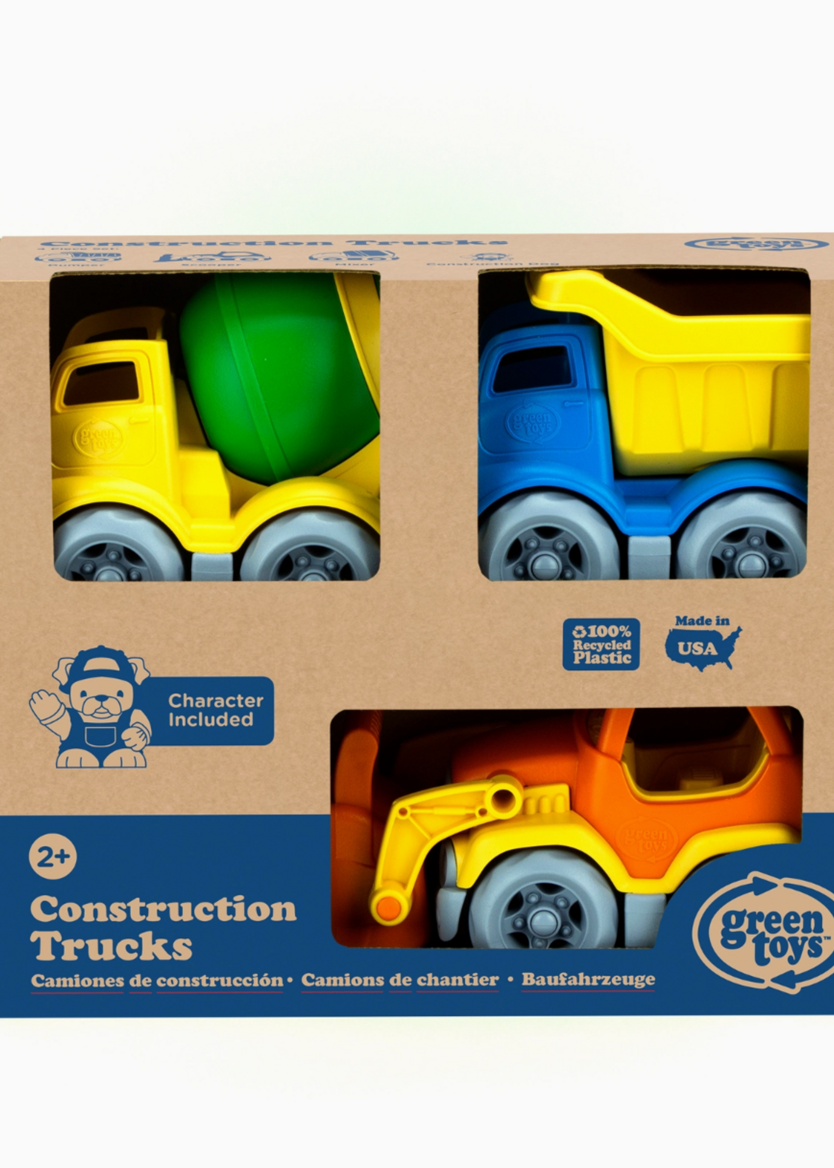 Green Toys Construction Vehicle - 3 Pack