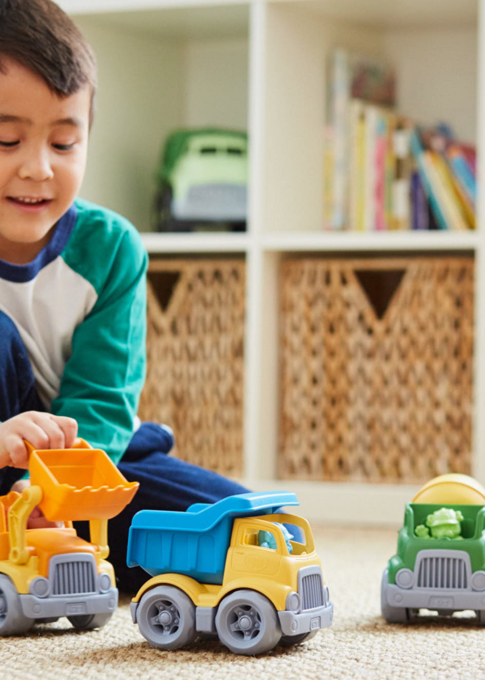 Green Toys Construction Vehicle - 3 Pack