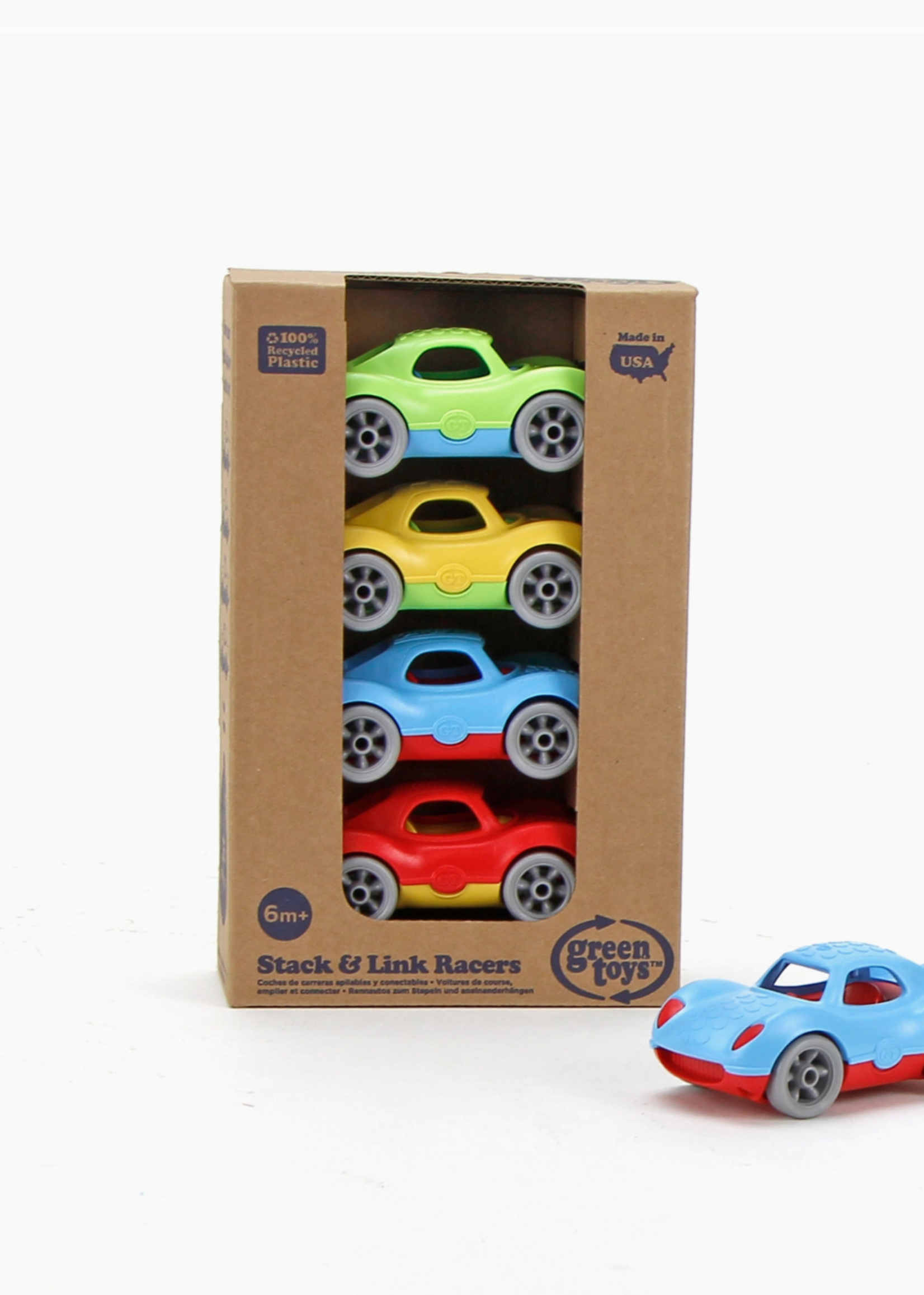 Green Toys Stack & Link Racers