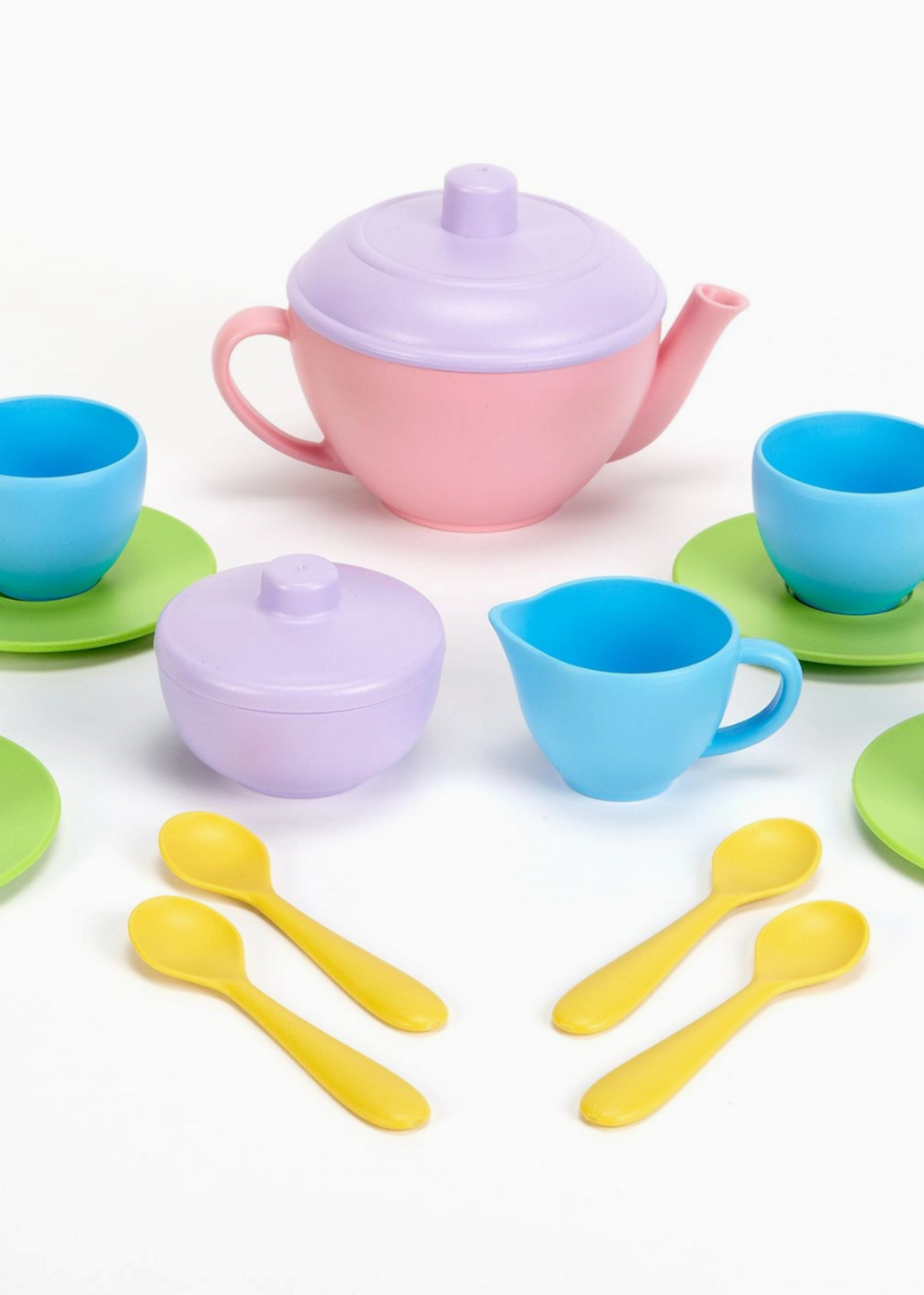 Green Toys Tea Set - Pink