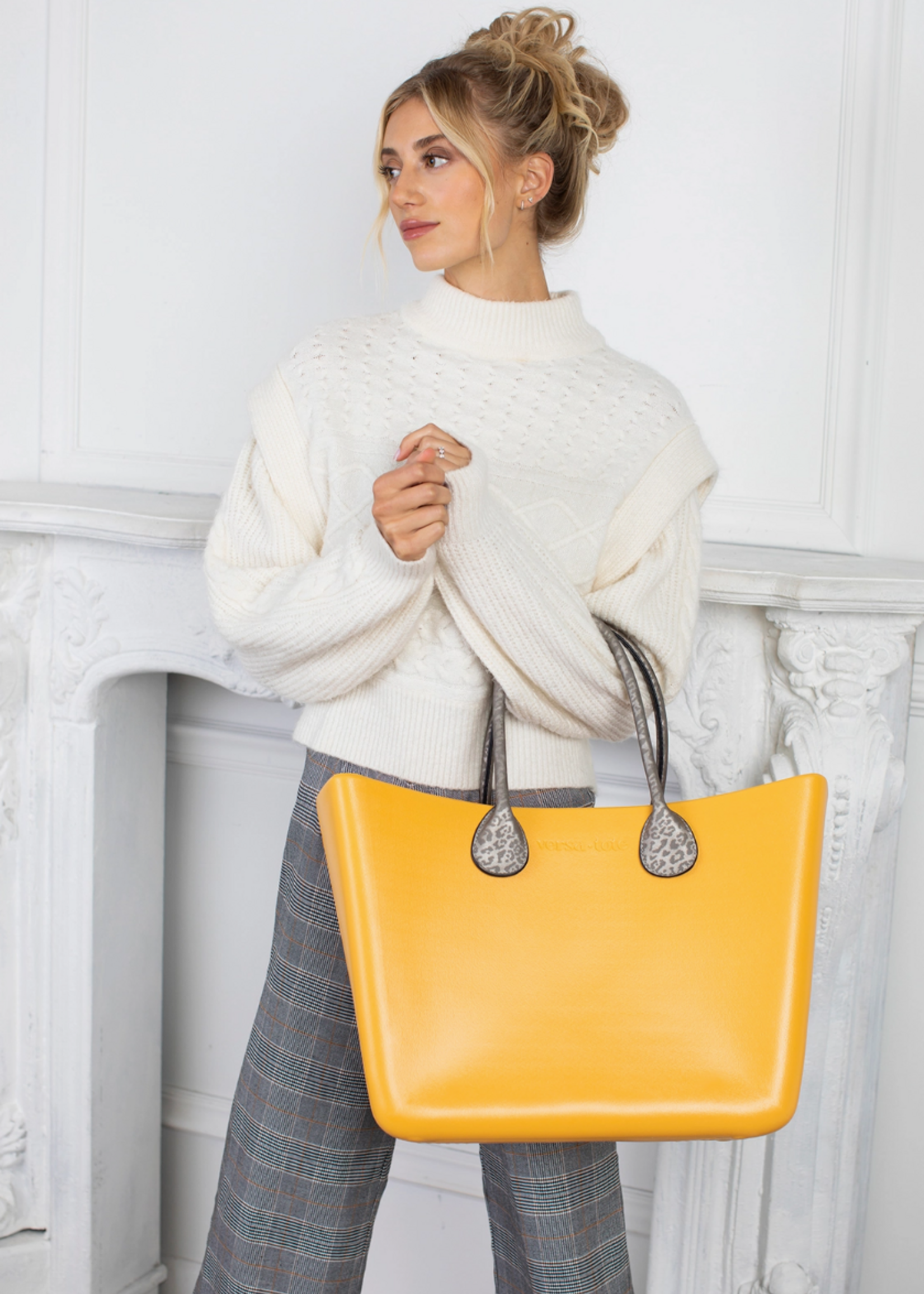 Jen & Co Carrie Versa Tote - Buttercream